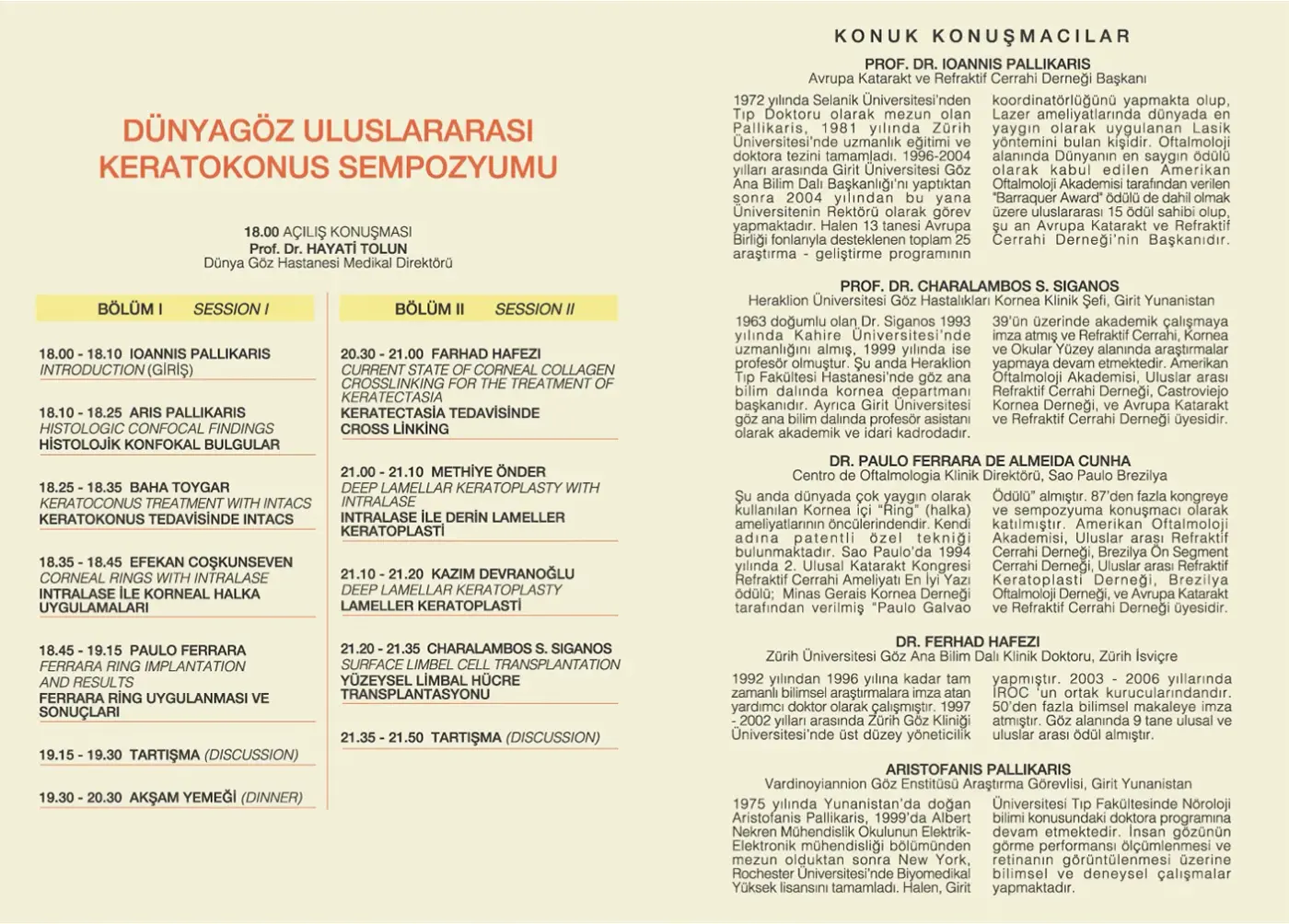 Basın kupürü — keratokonus