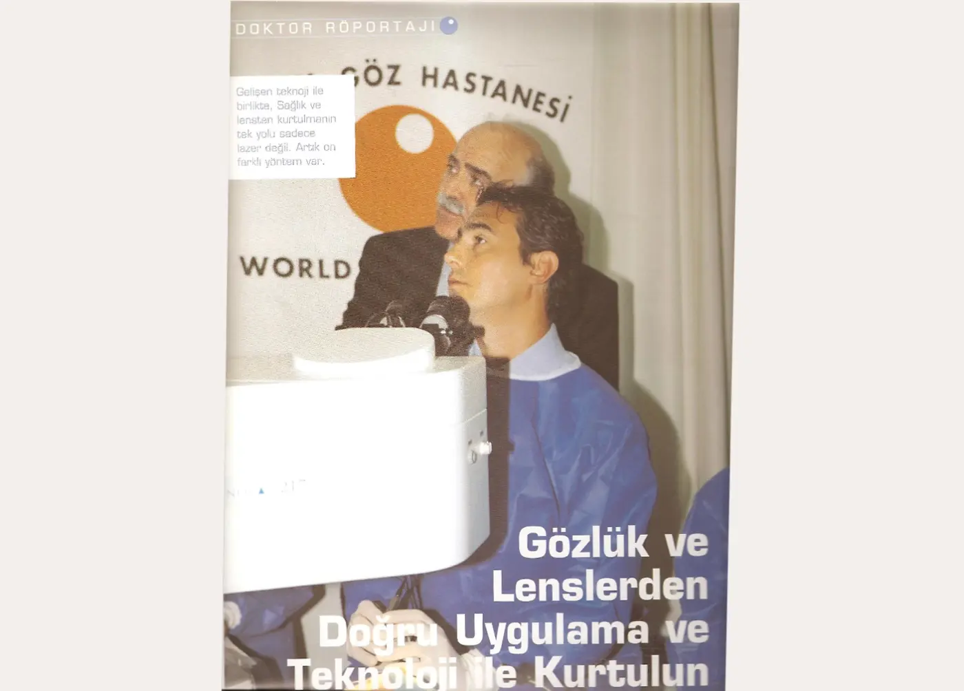 Basın kupürü — göz sağlığı