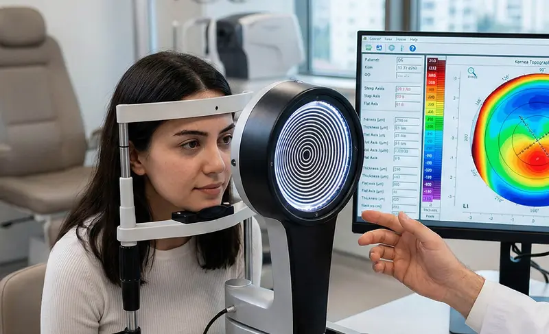 Kornea Haritalama Nedir? Kornea Topografisi Ne İşe Yarar?